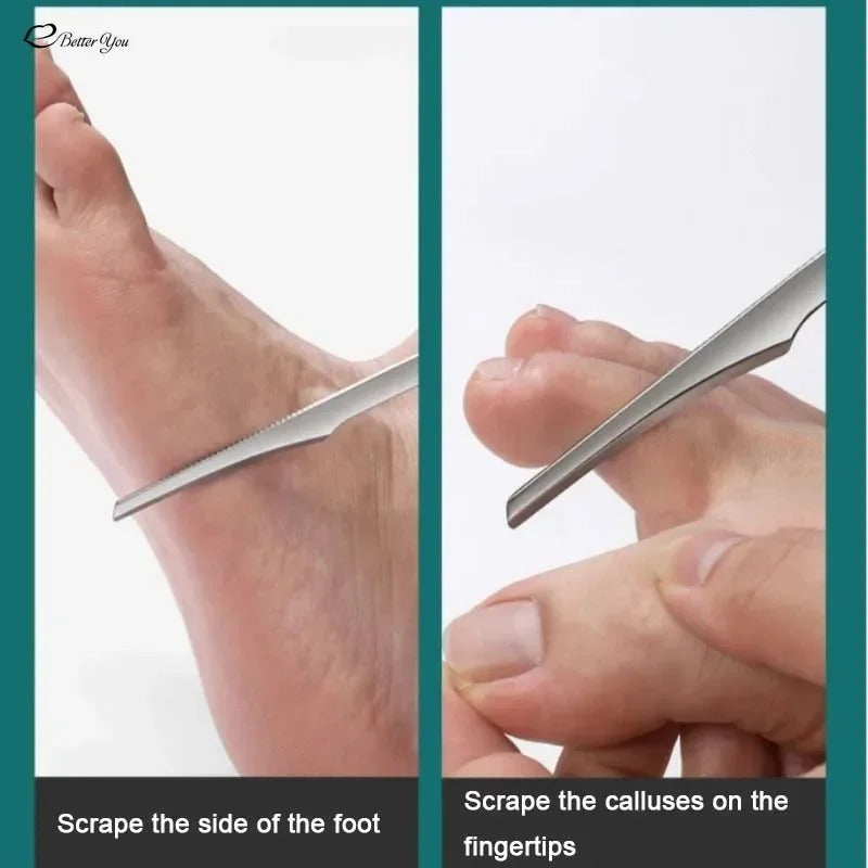 1/3/5pcs Manicure Pedicure Tool Toe Nail Shaver Feet Pedicure Knife Kit Foot Callus Rasp File Dead Skin Remover Scraper FootCare